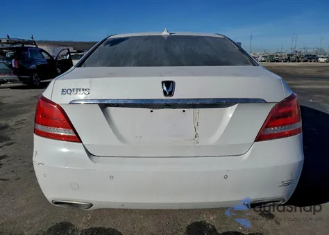 2014 Hyundai Equus Signature z USA, uszkodzony, nr VIN KMHGH4JH4EU081759